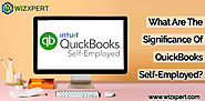 What Are The Significance Of QuickBooks Self-Employed?