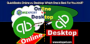 QuickBooks Online vs. Desktop: Which One is Best For You 2018?