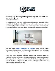 Best Impact Resistant Wall Protection Service