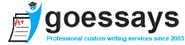 Custom Paper Writing Service by GoEssays.com