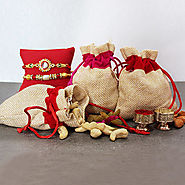 Rakhi Gift and a Healthy Treat - A Combo to Relish with Dry Fruits - Blurpalicious