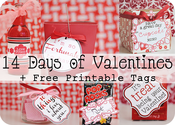 14 Days of Valentine (Free) Printable Tags