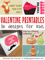 Printable Valentines For Kids - Remaking June Cleaver