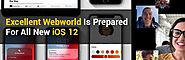 Excellent Webworld is Updating to iOS 12 for iPhone App Development Services -- Excellent WebWorld | PRLog