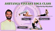Vinyasa Yoga class at Hari Om YOga Vidya School