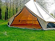 Premium Luxury Cotton Canvas Glamping Bell Tent | Bell Tent Village - Bell Tent Village
