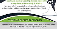 Chicago Wedding Gowns | https://dantelabridalcouture.com