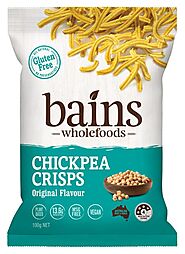 Strongest Taste of Bains Chickpea Crisps Original