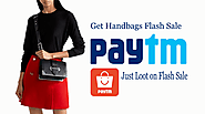 Get Paytm Loot Biggest Rakhi Flash offer sale on Handbags