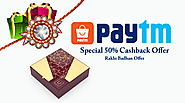 Get Paytm Loot on Rakhi Bandhan Best gift Cashback offer
