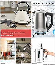 Top 10 Best Non Plastic Electric Water Kettles with Auto Shut-Off Reviews 2018-2019 on Flipboard