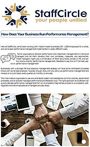 How Does Your Business Run Performance Management?