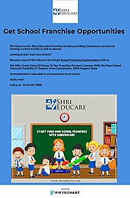 Get School Franchise Opportunities at Shri Educare Ltd