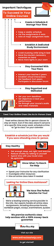Tips to Succeed in Your Online Class