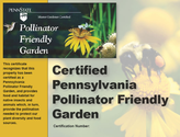 Certify Your Pollinator Friendly Garden with the Penn State Master Gardeners