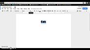 Google Docs Training For Kids: Title Page Formatting/Editing