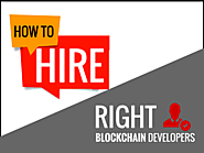 How to hire a Good Blockchain Developer