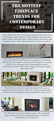 Newest Fireplace Trends for Contemporary Design