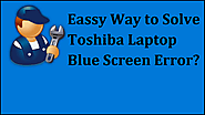 +1-800-505-1746 Solve Toshiba Laptop Blank Blue Screen.