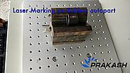 Laser Marking on Rubber (Autopart marking) by Prakash Laser