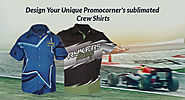 Design Your Unique Promocorner’s sublimated Crew Shirts