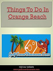 Things to do in orange beach