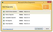 Fix Microsoft Office Software Issues by Using Microsoft Office Diagnostics Tool