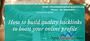 How to Build Backlinks | Digital marketing – digitalmarketingknowledge