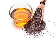 Cold Pressed Mustard Oil \/ 100% Pure & Kachi Ghani Mustard Oil \/ Kadugu Ennai – Help Prevents Hair Loss, Stimulates...