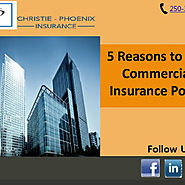 5 Reasons to Buy Commercial Insurance Policy