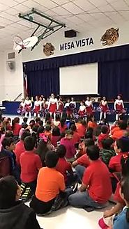 CATCH activity at our Paw Power Assembly... - Mesa Vista Elementary