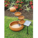 Solar Cascading Fountain- Koolscapes-Outdoor Living-Outdoor... - Polyvore
