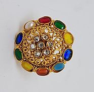 Beautiful Indian Traditional Ring ideal for Engagement and Wedding