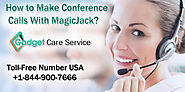 How to Make Conference Calls With MagicJack?
