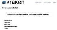 kraken support number