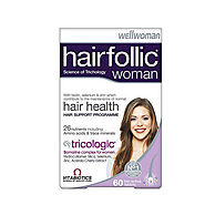 Vitabiotics Hairfollic Woman, Wellwomen Hair Loss Vitamins