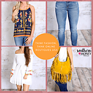 Think Fashion Thin Trendy Online Boutiques USA - Southern Honey
