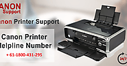 Canon printer technical support number Australia +61-1800-431-295