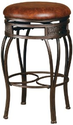 Amazon.com - Hillsdale Montello 26 in. Backless Swivel Counter Stool - Old Steel