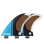Shapers Stealth Pivot Thruster Fins - Medium ( Blue ) – Surf Nation
