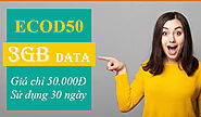 Đăng ký gói ECOD50 Viettel ưu đãi 3GB Data giá rẻ chỉ 50.000đ/tháng