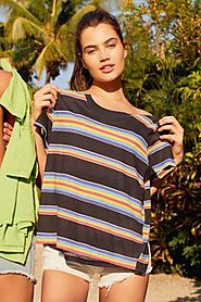 UO The Little Brother Striped Tee