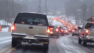 INSANE! Atlanta Snowstorm Leaves Children Stranded At Schools, Cripples City (VIDEO)