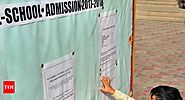 RTE: RTE admissions: Parents meet DEO | Vadodara News - Times of India