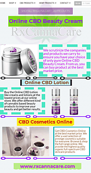 Online CBD Beauty Products | Piktochart Visual Editor