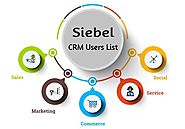 Siebel CRM Users List | Siebel CRM Users Mailing Address