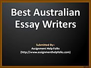 Best Australian Essay Writers
