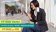 Đăng ký gói VT100G Viettel ưu đãi 250SMS + 100MB Data giá chỉ 3.000đ