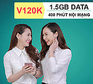 Đăng ký gói V120K Viettel ưu đãi ngay 400 phút nội mạng + 1.5GB Data