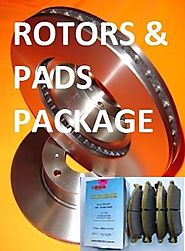 Buy Ford FOCUS XR5 Turbo FRONT Disc Brake Rotors AND EXTREME FRONT PADS